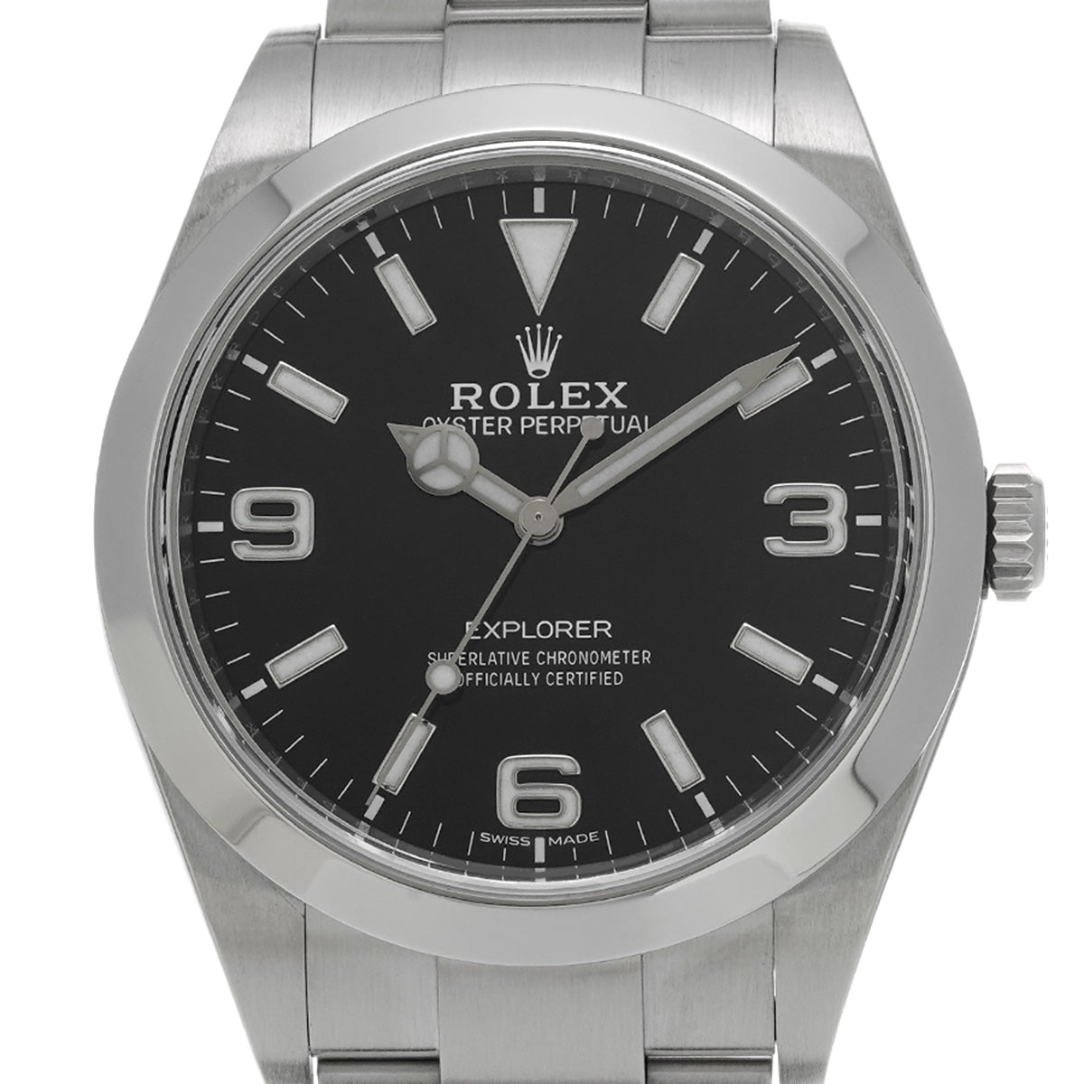 Explorer 214270 Random Serial Black ROLEX Men's [Pre-owned].