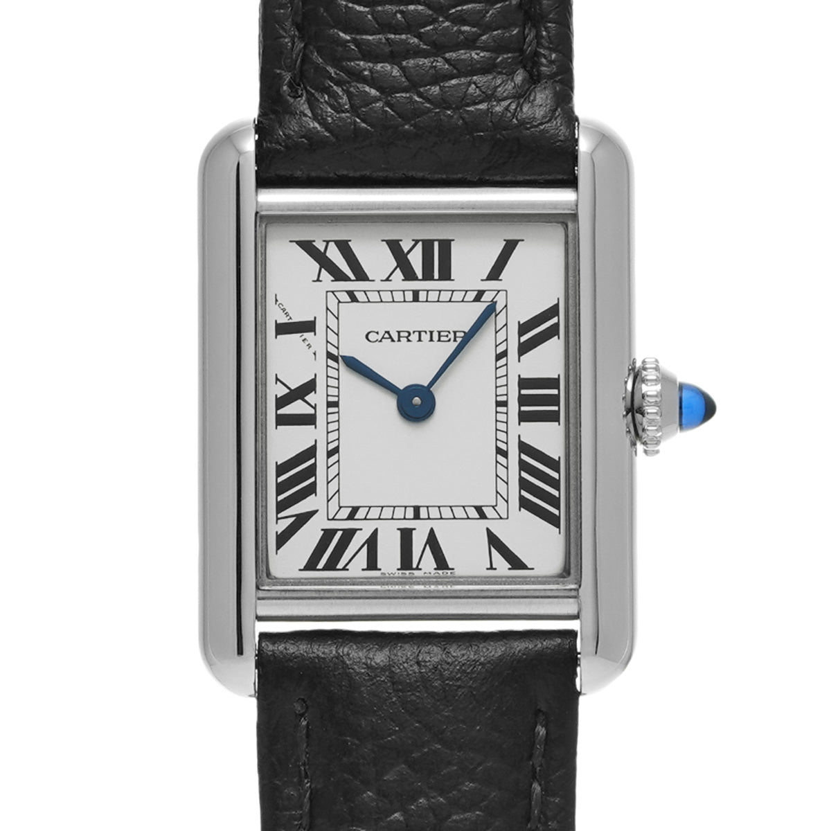 Tank Must SM WSTA0042 Silver CARTIER Ladies [Pre-owned]