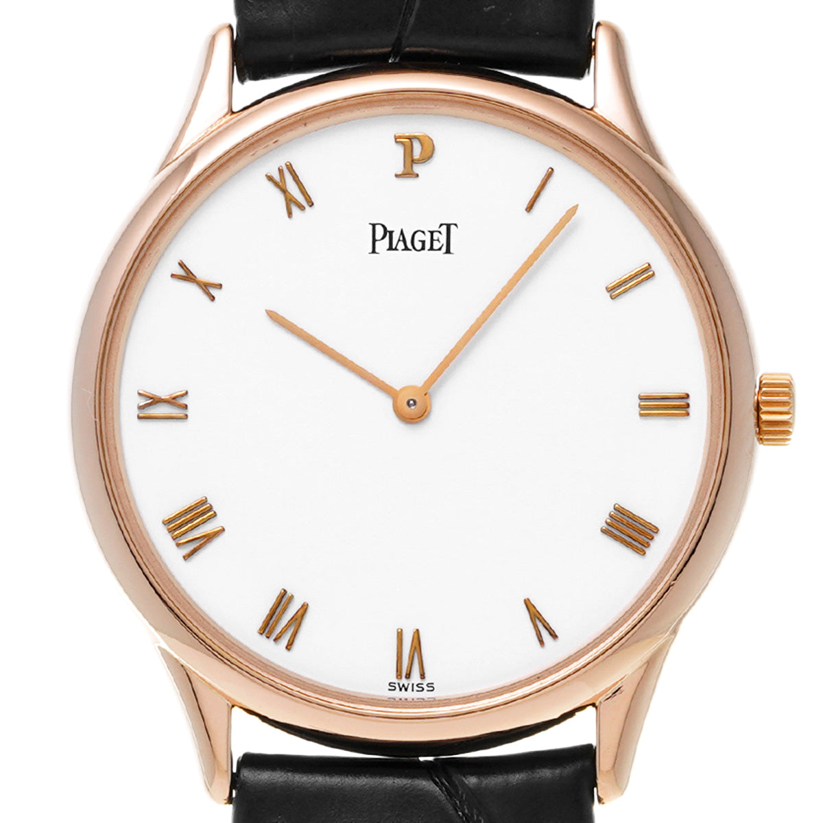 Round 9095N White Piaget Men's [Pre-owned].
