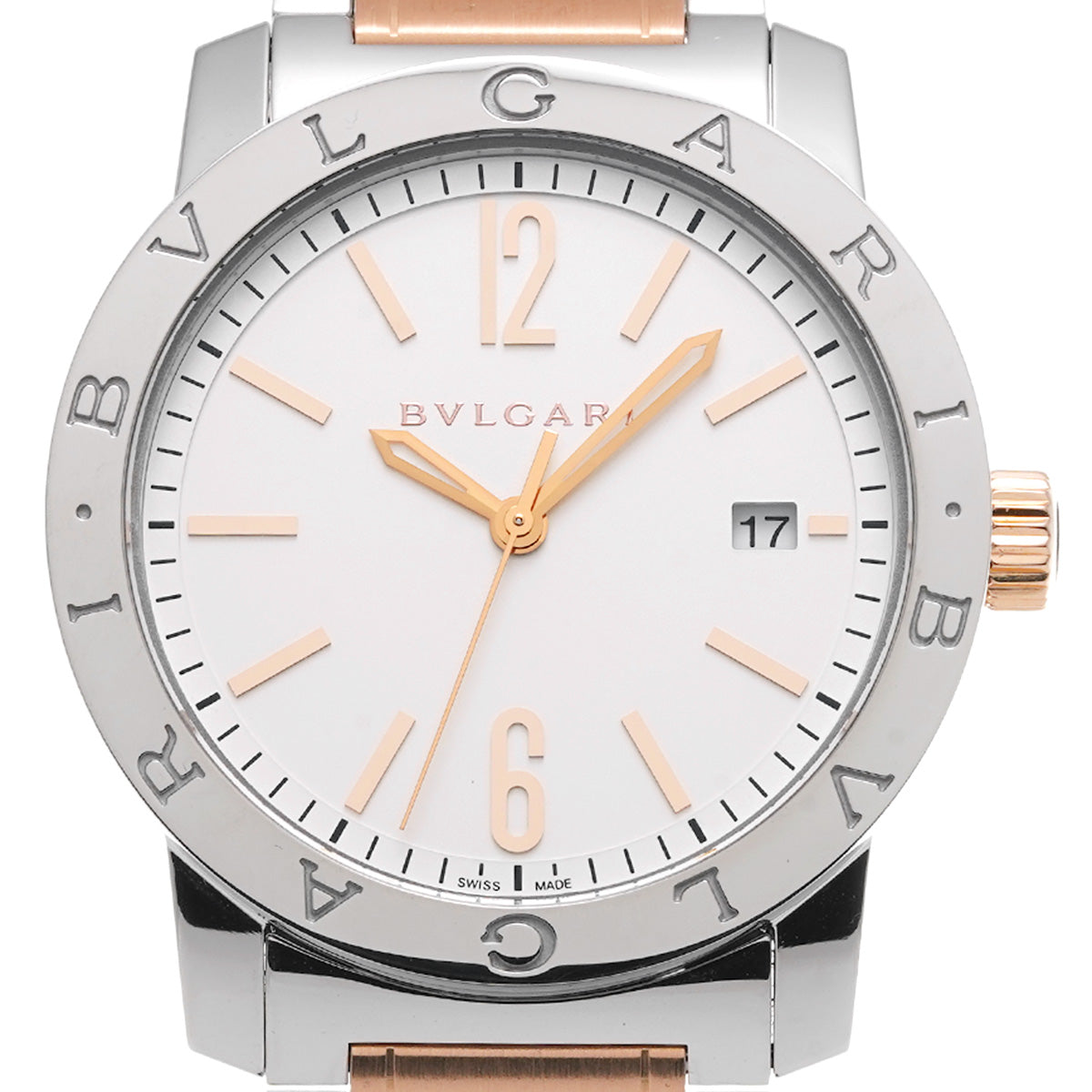 Bulgari Bulgari BB39WSPGD Silver BVLGARI Men's [Pre-owned].