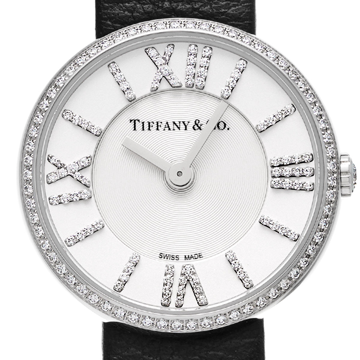 Atlas 62747641 Silver/diamond TIFFANY &amp; Co. ladies [pre-owned].