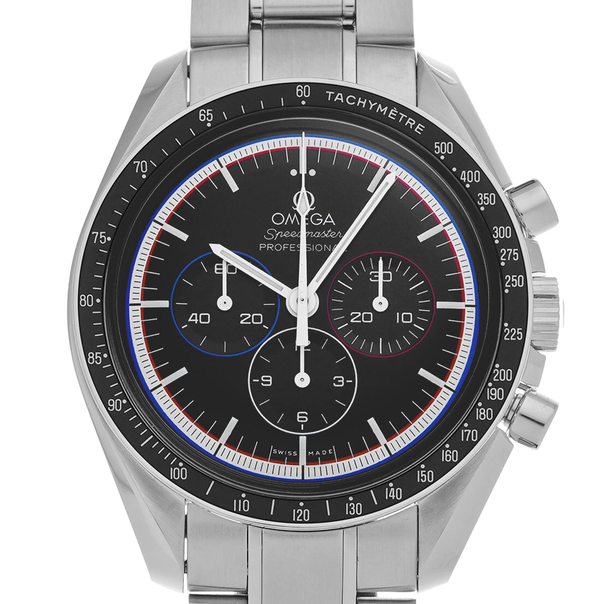 Speedmaster Moonwatch Professional Apollo 15 40th 311.30.42.30.01.003 Black OMEGA Men's [Pre-owned].