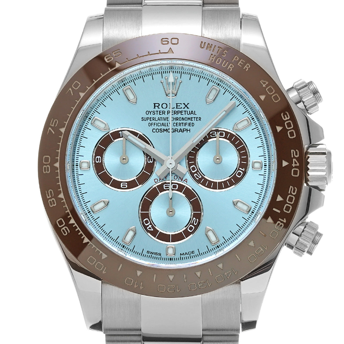 Cosmograph Daytona 116506 Ice Blue/Chestnut Brown ROLEX Men's [Pre-owned]
