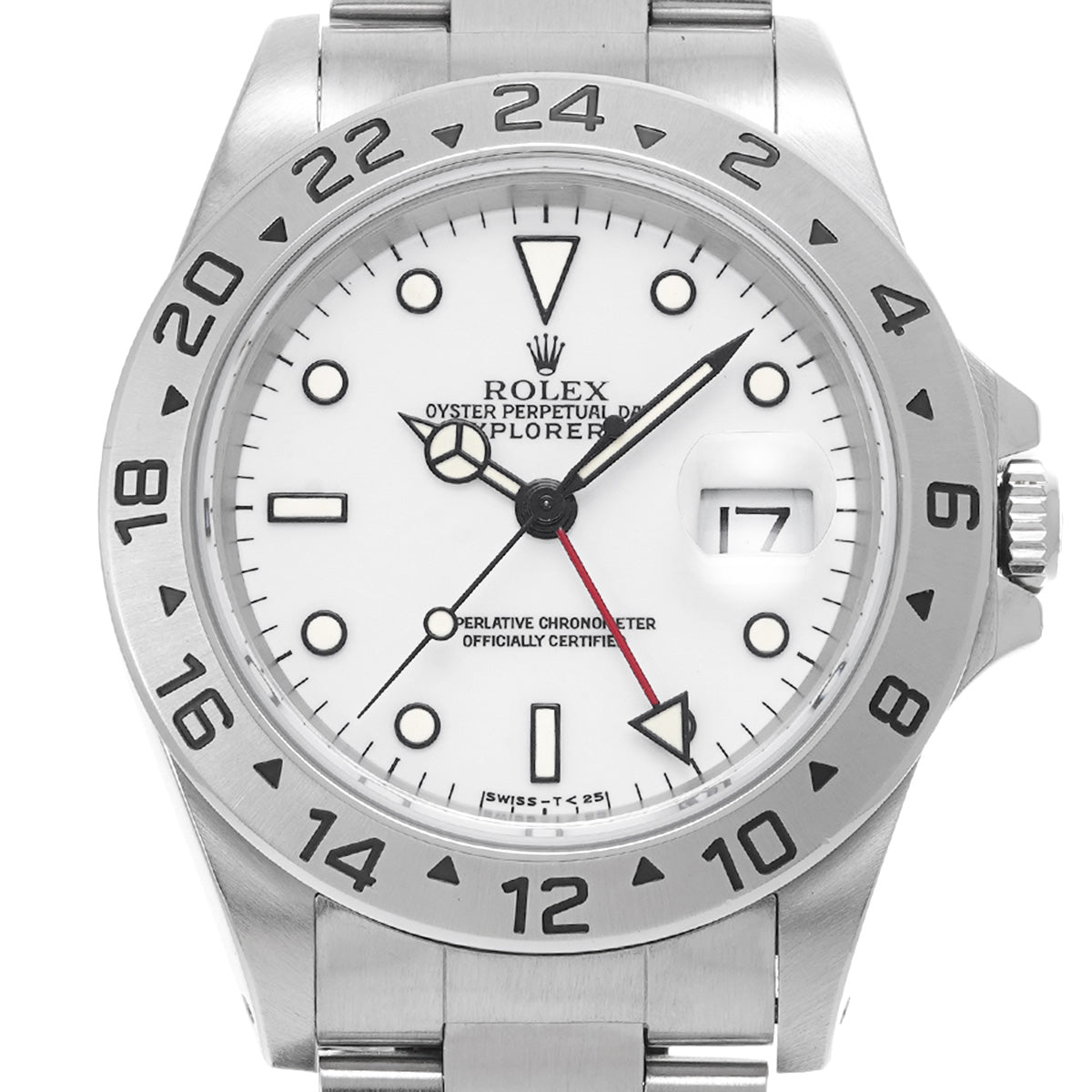 Explorer II 16570 U (manufactured circa 1997) White ROLEX Men's [Pre-Owned].