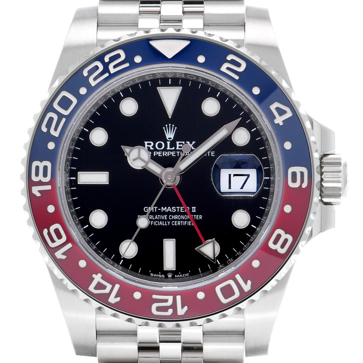 126710BLRO GMT Master II Black ROLEX Men's [Pre-Owned].