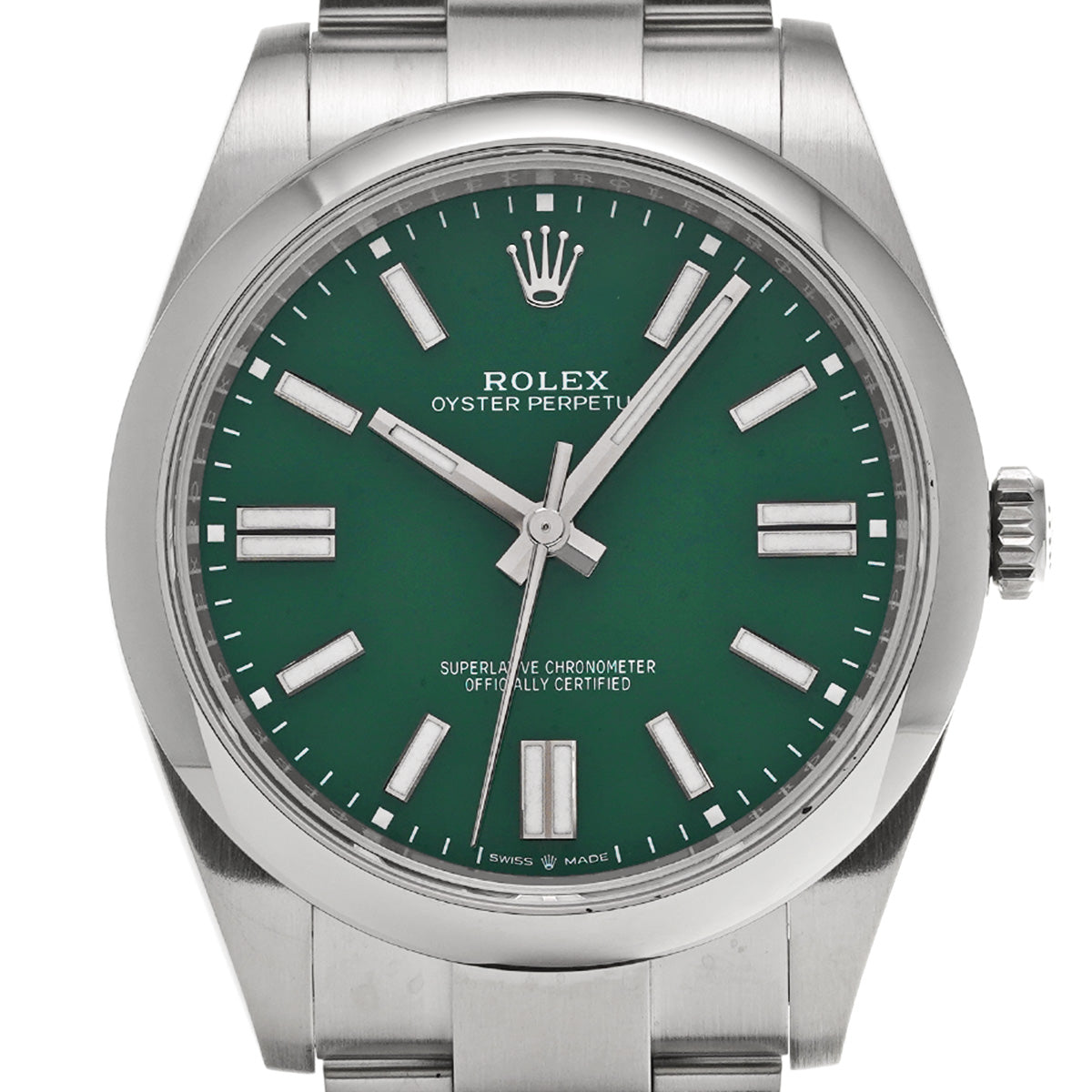 124300 Oyster Perpetual 41 Random Serial Green ROLEX Men's [Pre-Owned].
