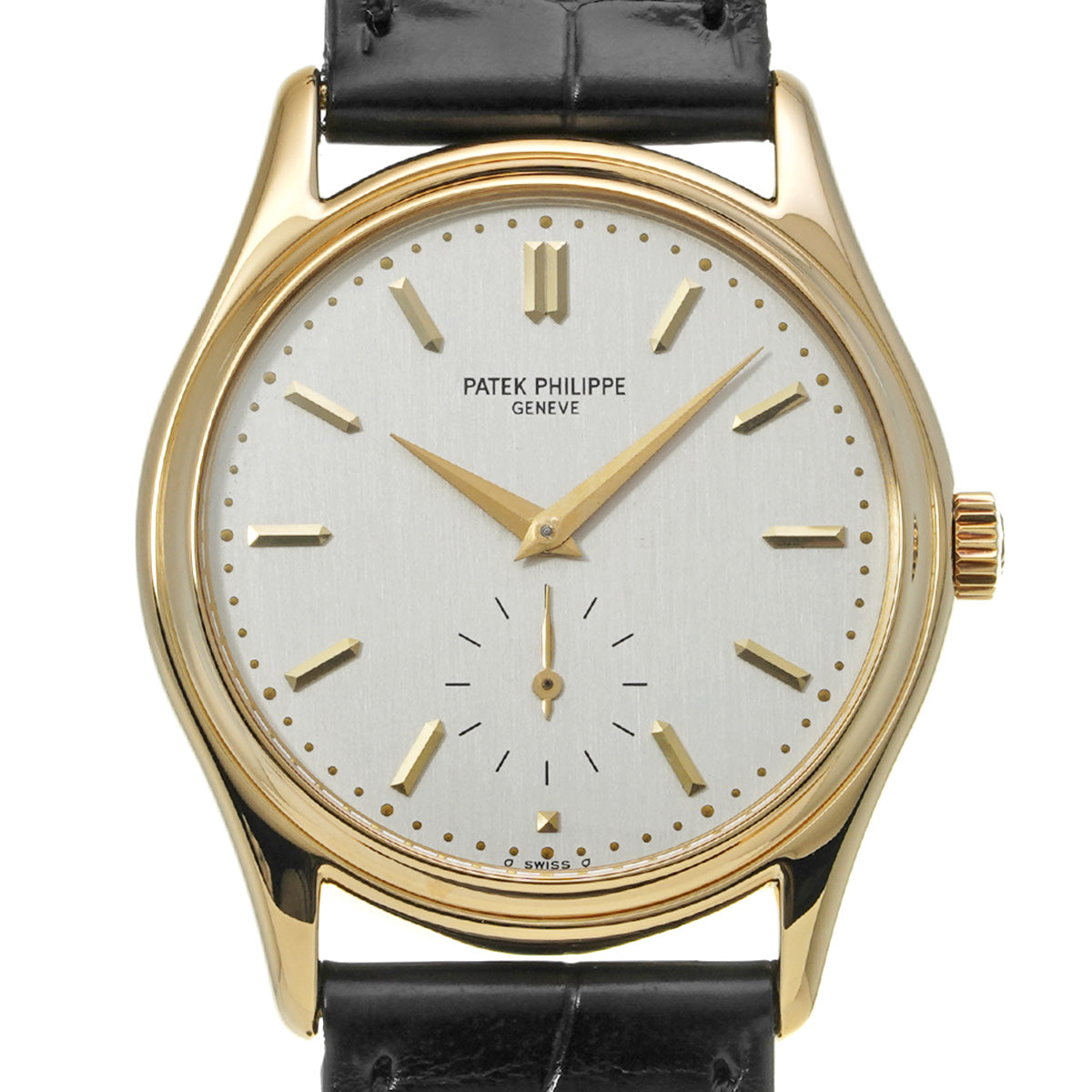 Calatrava 5023 Silver PATEK PHILIPPE Men's [Pre-Owned].