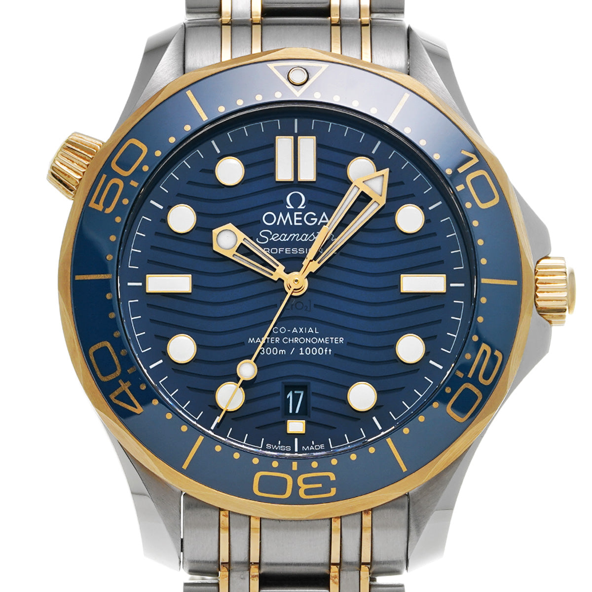 Seamaster Diver 300 Co-Axial Master Chronometer 210.20.42.20.03.001 Blue OMEGA Mens [Pre-Owned].