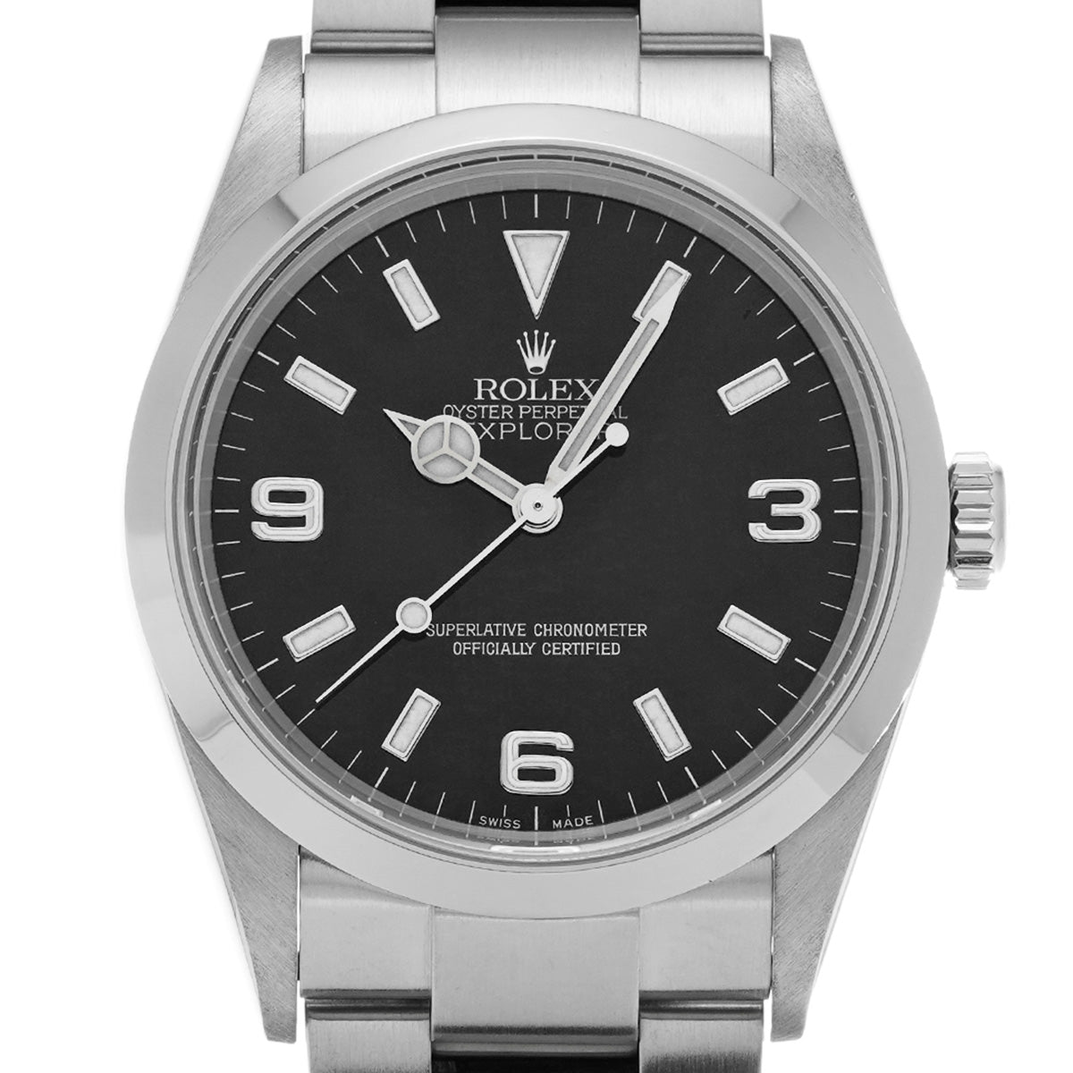 Explorer 114270 K (made around 2002) Black ROLEX Men's [Pre-Owned].