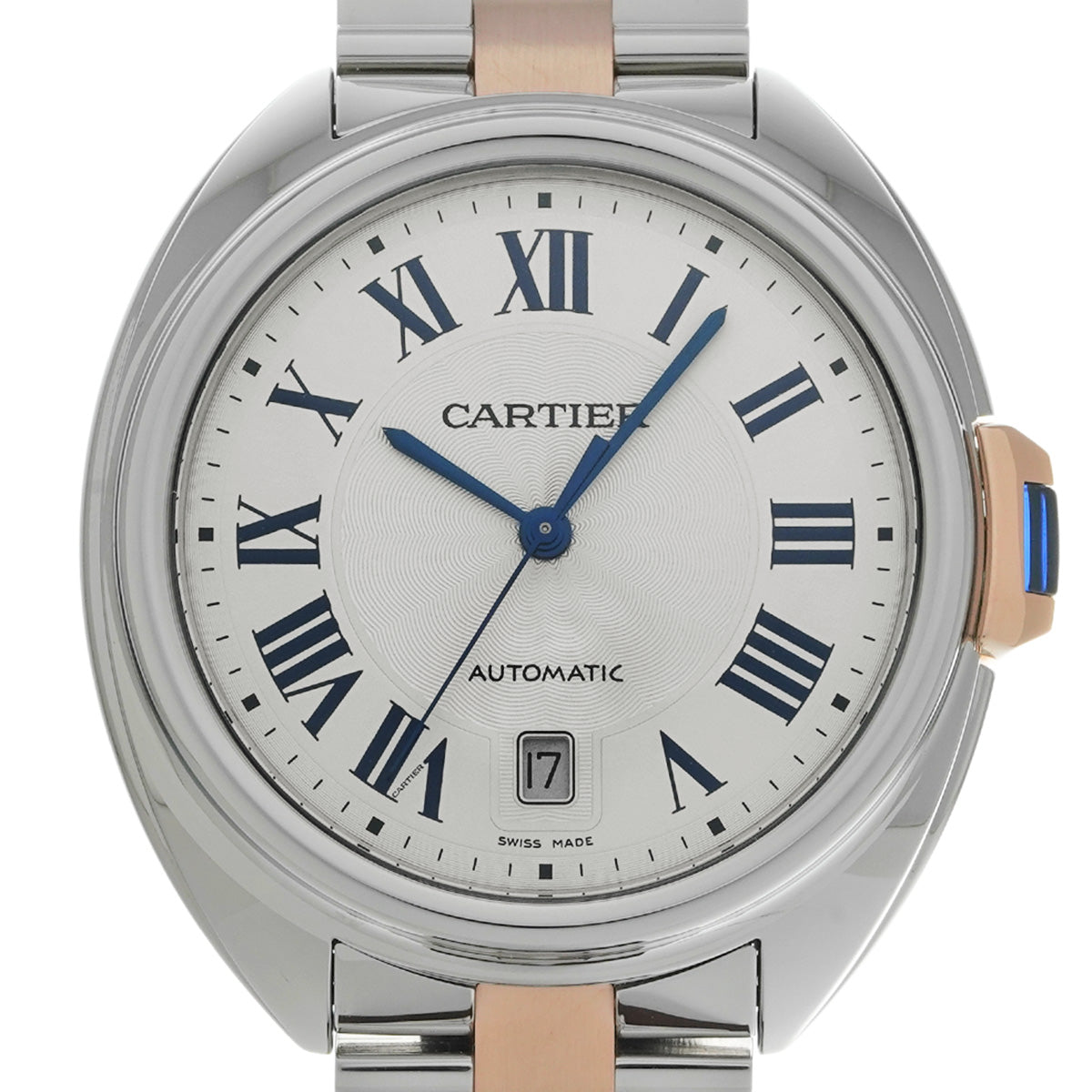 Clé de Cartier 40MM W2CL0002 Silver CARTIER Men's [Pre-Owned].