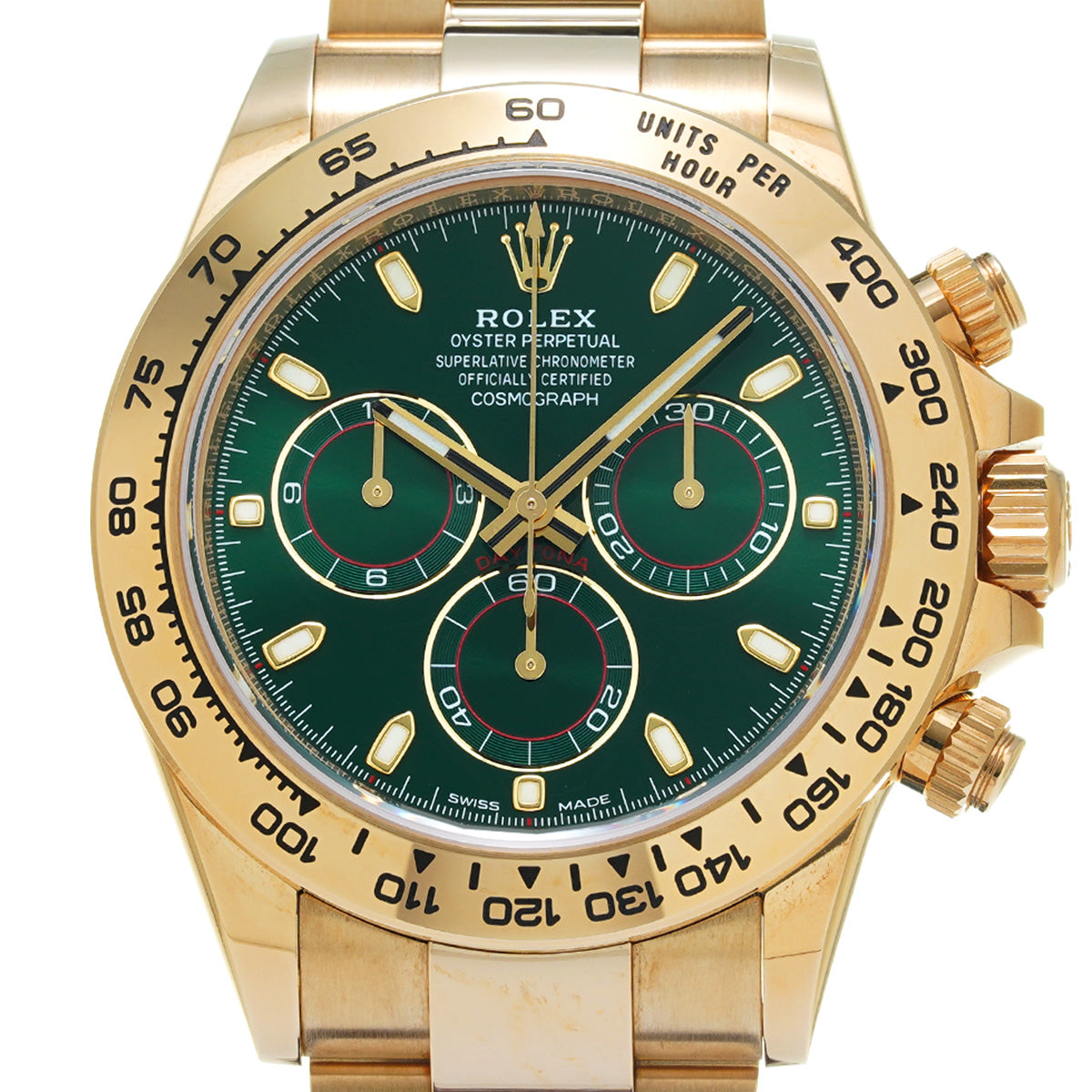 Cosmograph Daytona 116508 Random Serial Green ROLEX Men's [Pre-Owned].