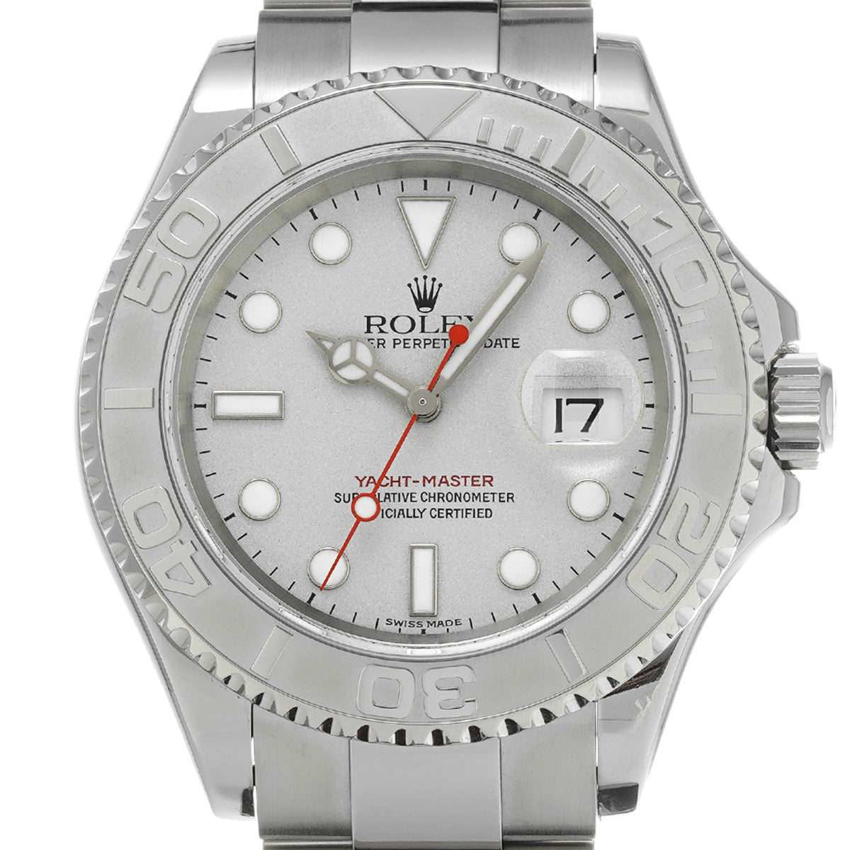 Yacht-Master 16622 Y (manufactured circa 2002) Gray ROLEX Men's [Pre-Owned].