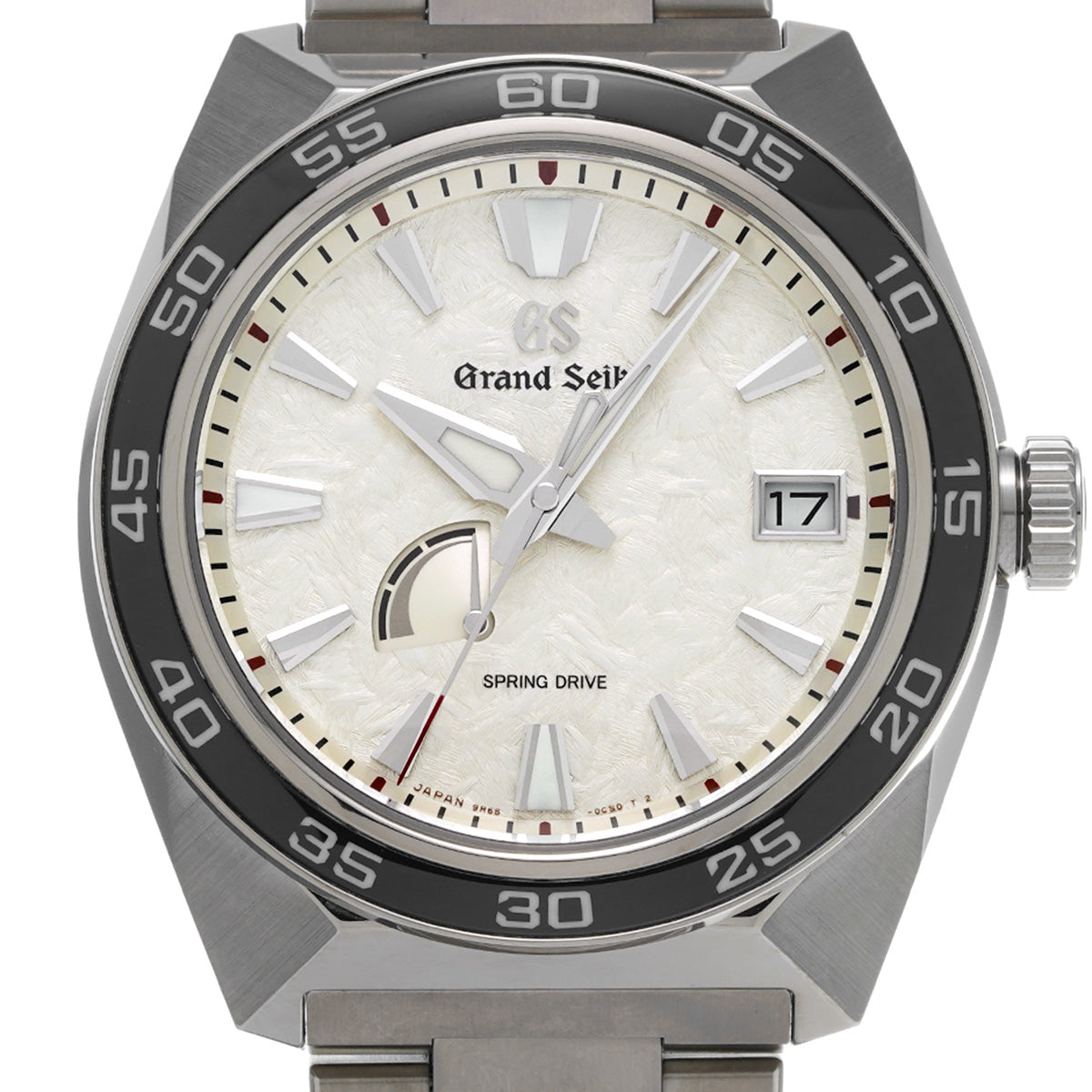 Sport Collection Spring Drive SBGA481 Shiny White Grand Seiko Men's [Pre-Owned].