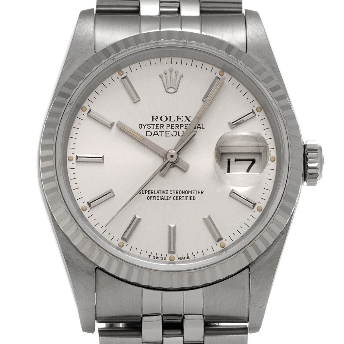 16234 Datejust L (made around 1989) Silver ROLEX Men's [Pre-owned].