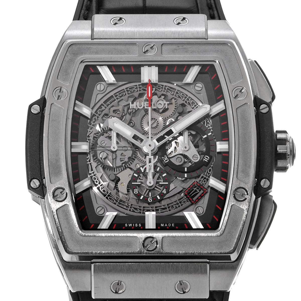 Spirit of Big Bang Titanium 601.NX.0173.LR Skeleton HUBLOT Men's [Pre-owned]