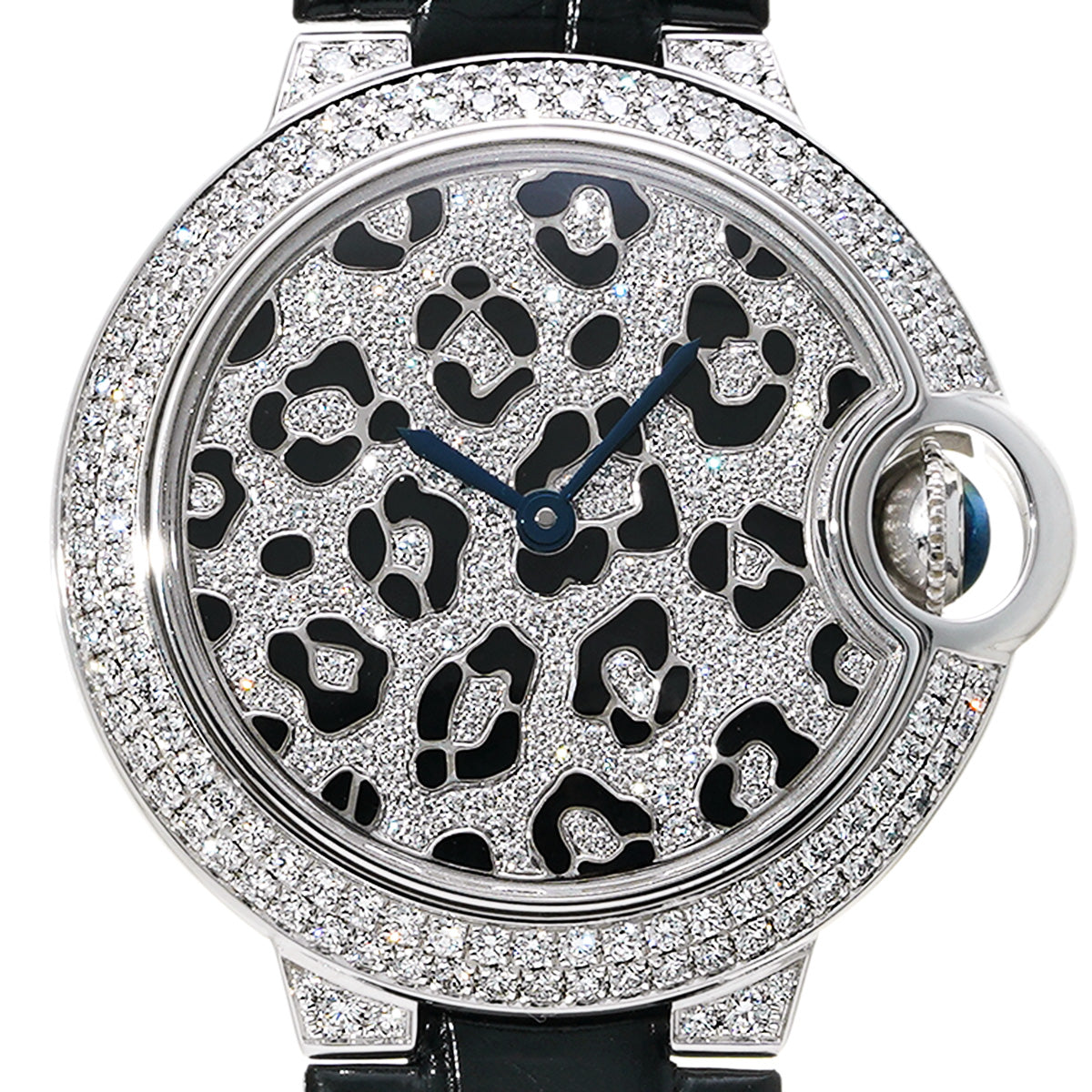 Ballon Bleu de Cartier panther spot HPI01064 Diamond CARTIER Ladies [Pre-owned]