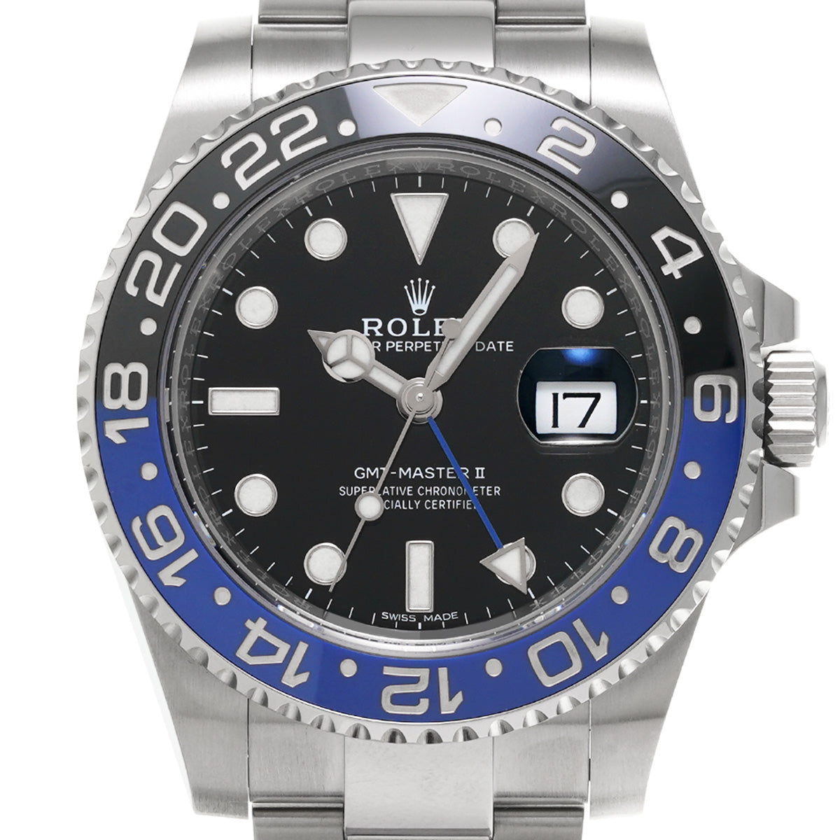 GMT Master II 116710BLNR Random Serial Black ROLEX Men's [Pre-Owned].