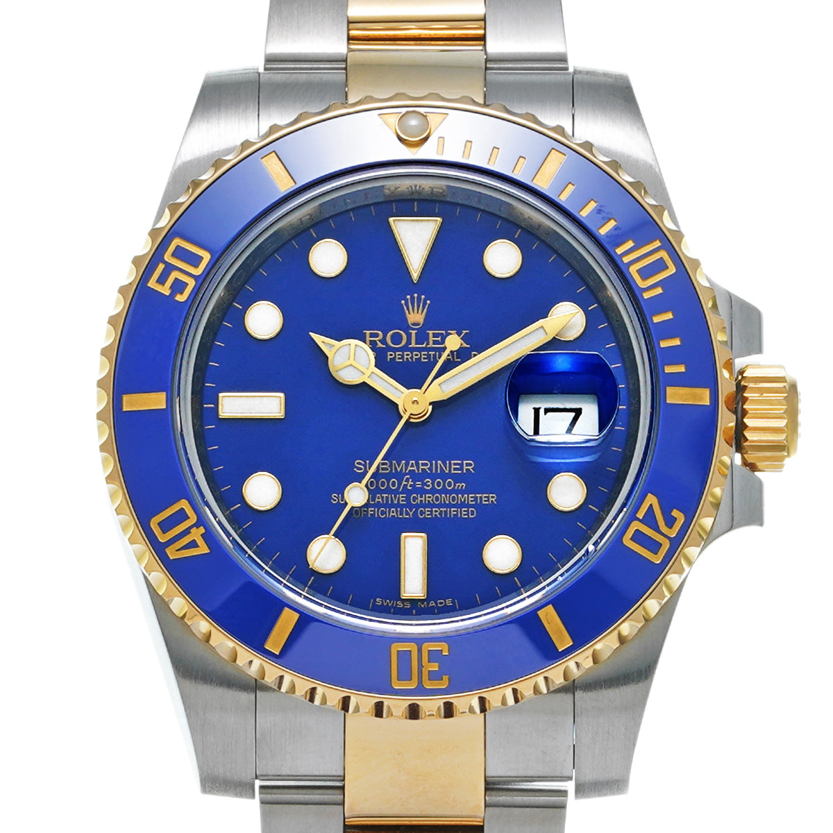 Submariner Date 116613LB G No. (manufactured circa 2010) Blue ROLEX Men's [Pre-Owned].