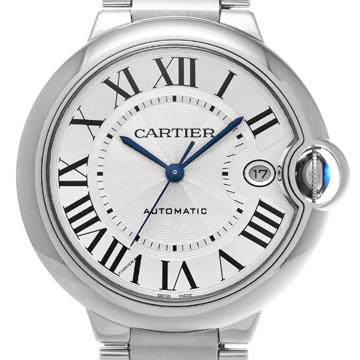 Ballon Bleu de Cartier 40mm WSBB0040 Silver CARTIER Men's [Pre-Owned].