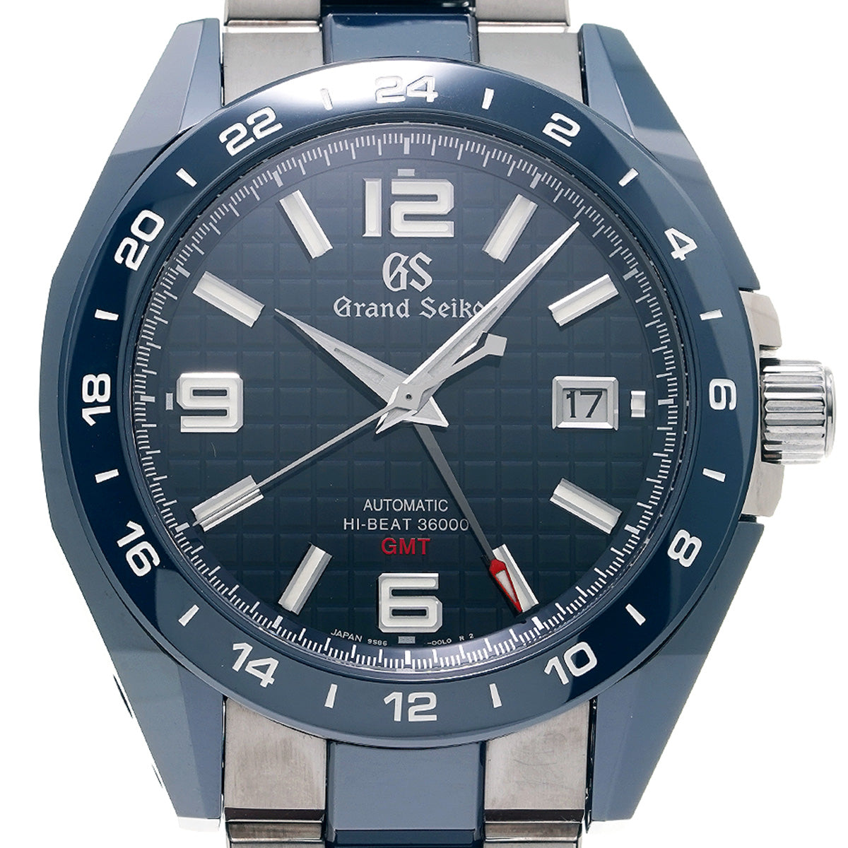 Sports Collection Mechanical High Beat 36000 GMT SBGJ233 Blue Grand Seiko Men's [Pre-Owned].