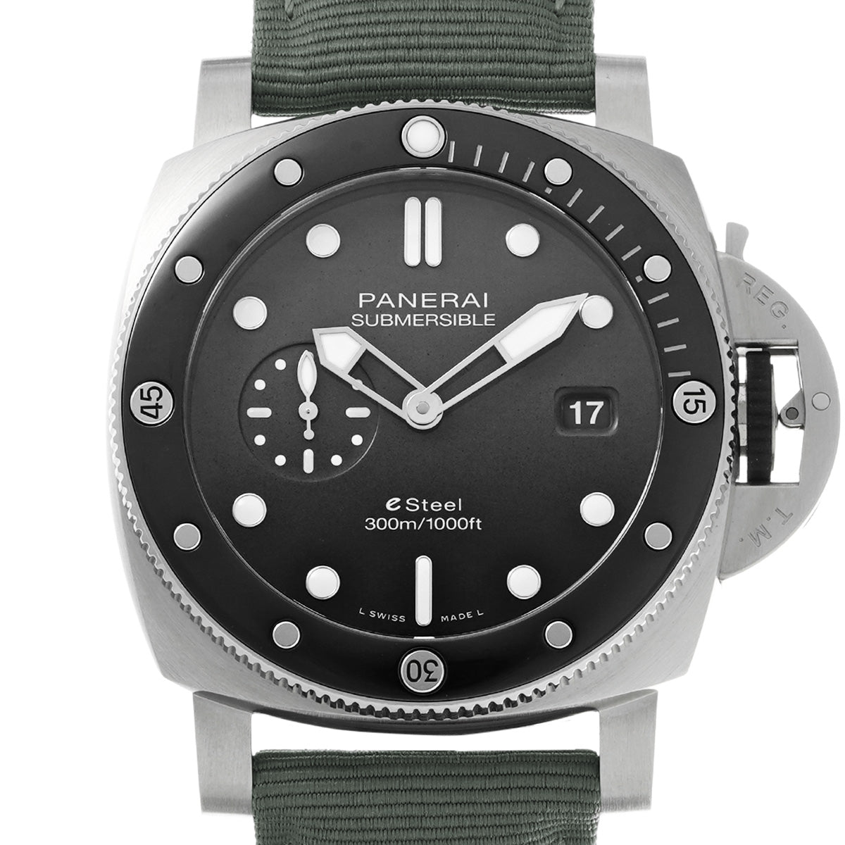 Submersible Quaranta Quattro Grigio Roccia PAM01288 Y (manufactured in 2022) Gray Gradation PANERAI Men's [Pre-Owned]