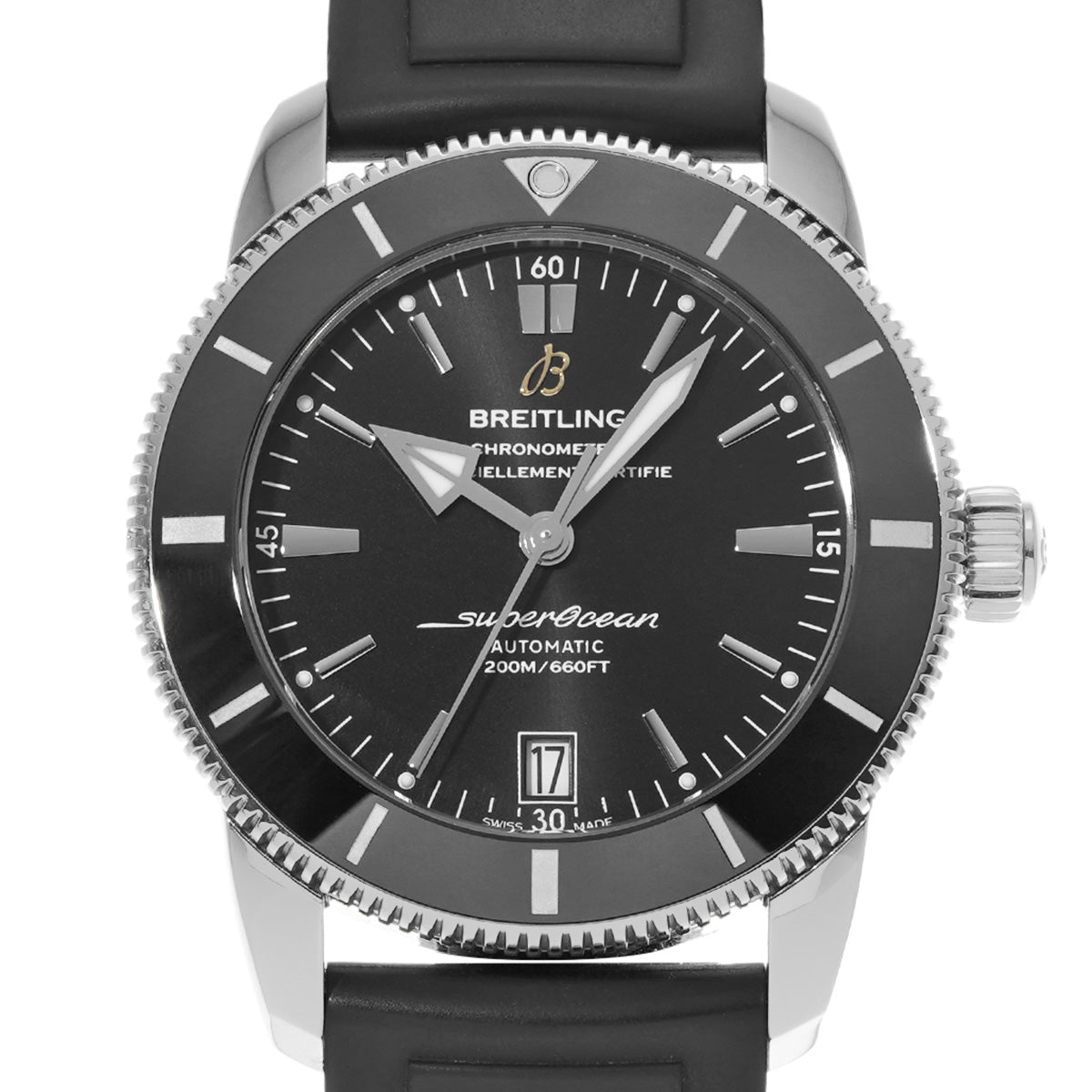 Super Ocean Heritage II 42 AB201012/BF73 Black BREITLING Men's [Pre-Owned].