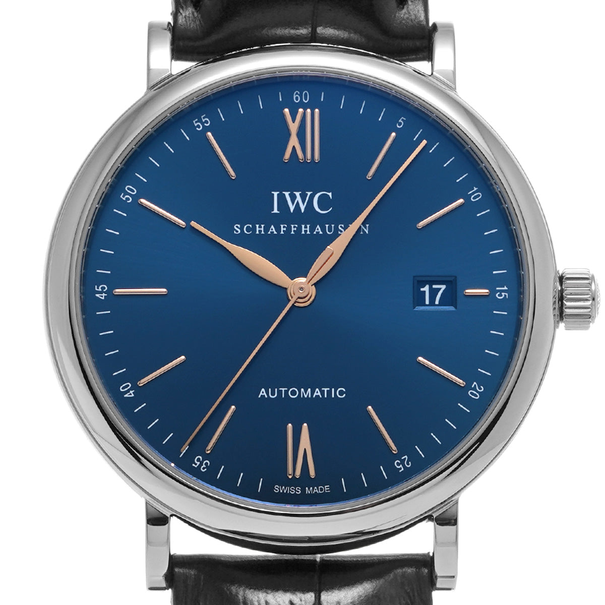 Portofino Automatic IW356523 Blue IWC Men's [Pre-Owned]