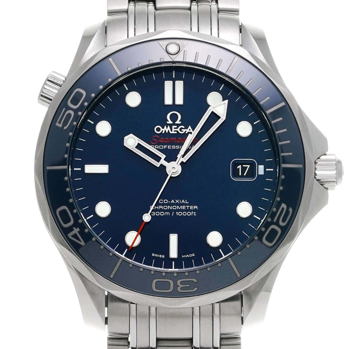 Seamaster Diver 300 Co-Axial 212.30.41.20.03.001 Blue OMEGA Men's [Pre-Owned].