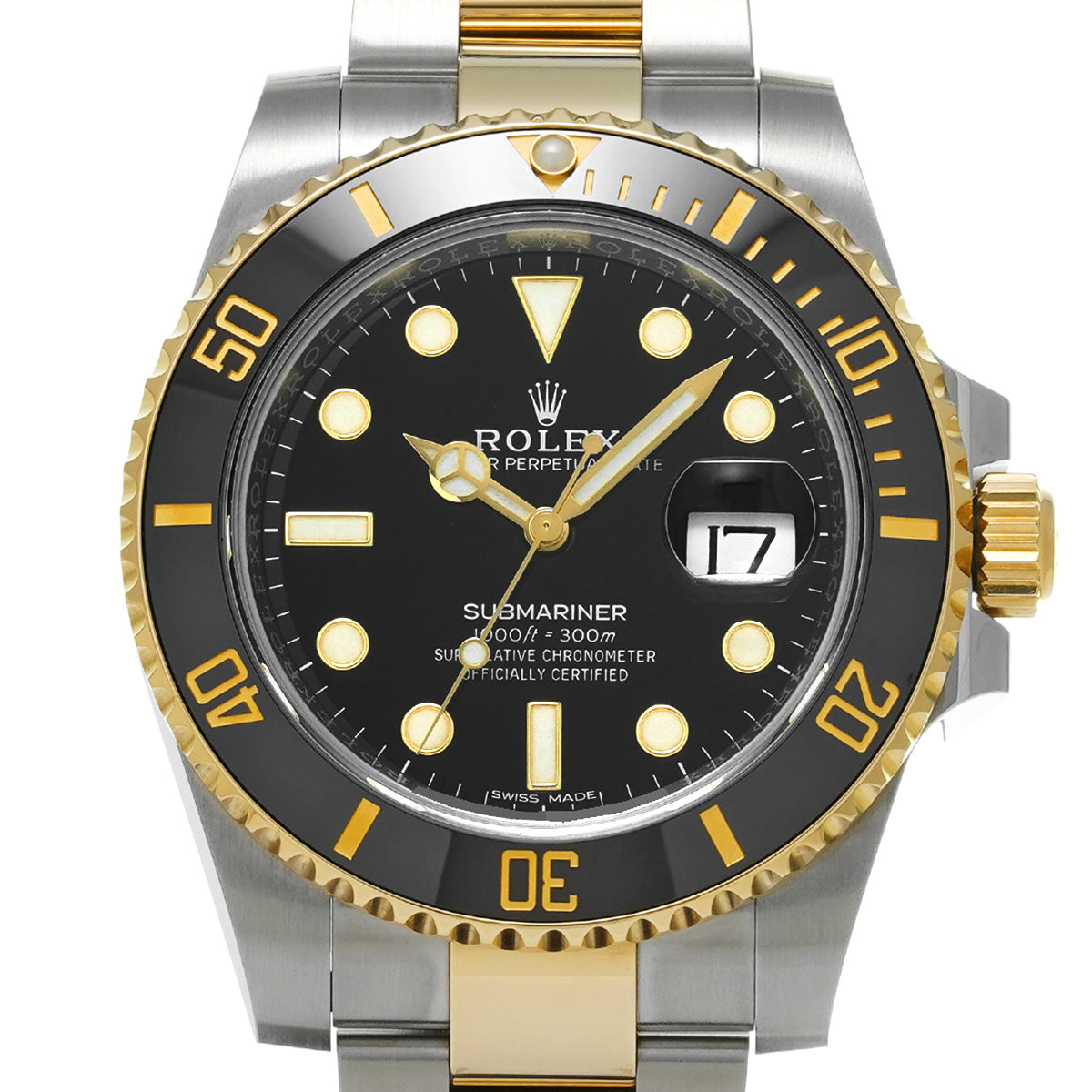 Submariner Date 116613LN Random Serial Black ROLEX Men's [Pre-Owned].