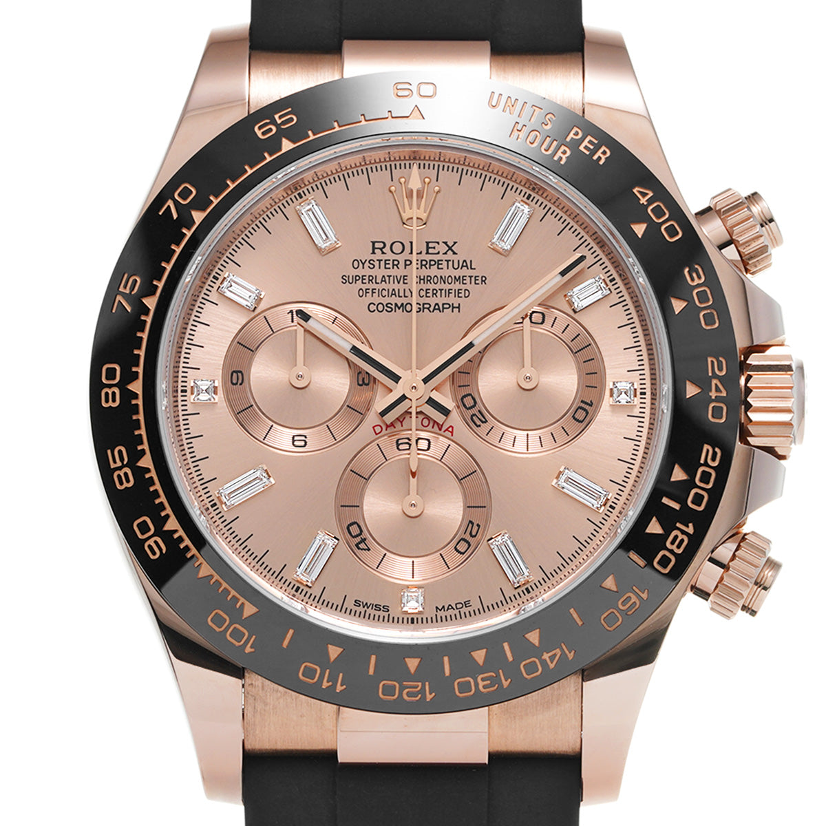 Cosmograph Daytona 116515LNA Random Serial Ros/Diamond ROLEX Men's [Pre-Owned].