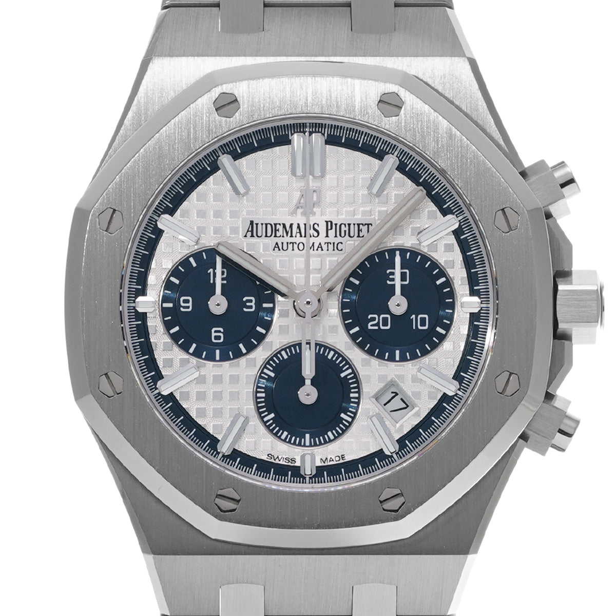 Royal Oak Chronograph 26315ST.OO.1256ST.01 Silver/Blue AUDEMARS PIGUET Unisex [Pre-Owned]