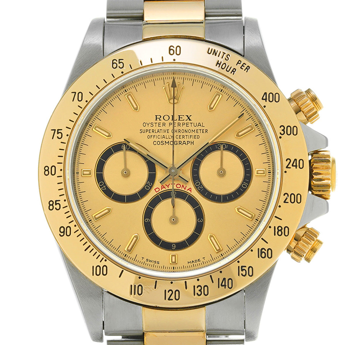 Cosmograph Daytona 16523 E (manufactured circa 1991) Champagne ROLEX Men's [Pre-Owned].