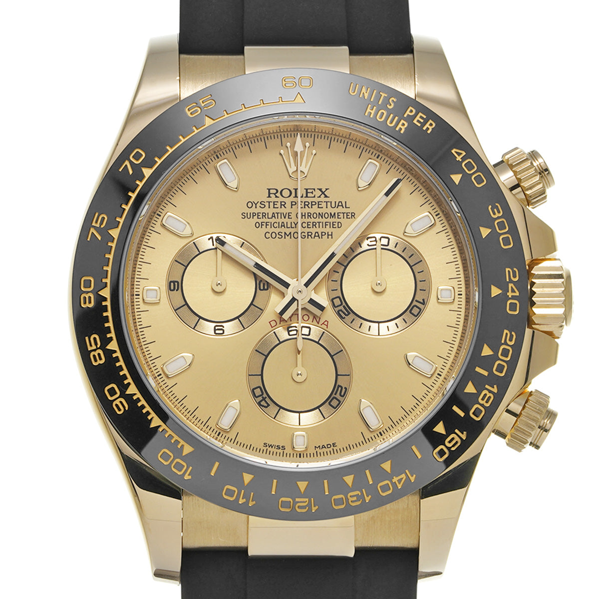 Cosmograph Daytona 116518LN Random Serial Champagne ROLEX Men's [Pre-Owned].