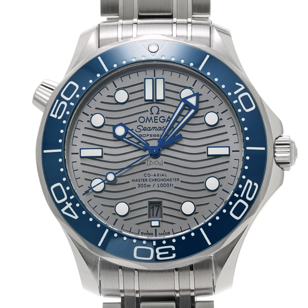 Seamaster Diver 300 Co-Axial Master Chronometer 210.30.42.20.06.001 Gray OMEGA Men's [Pre-owned]