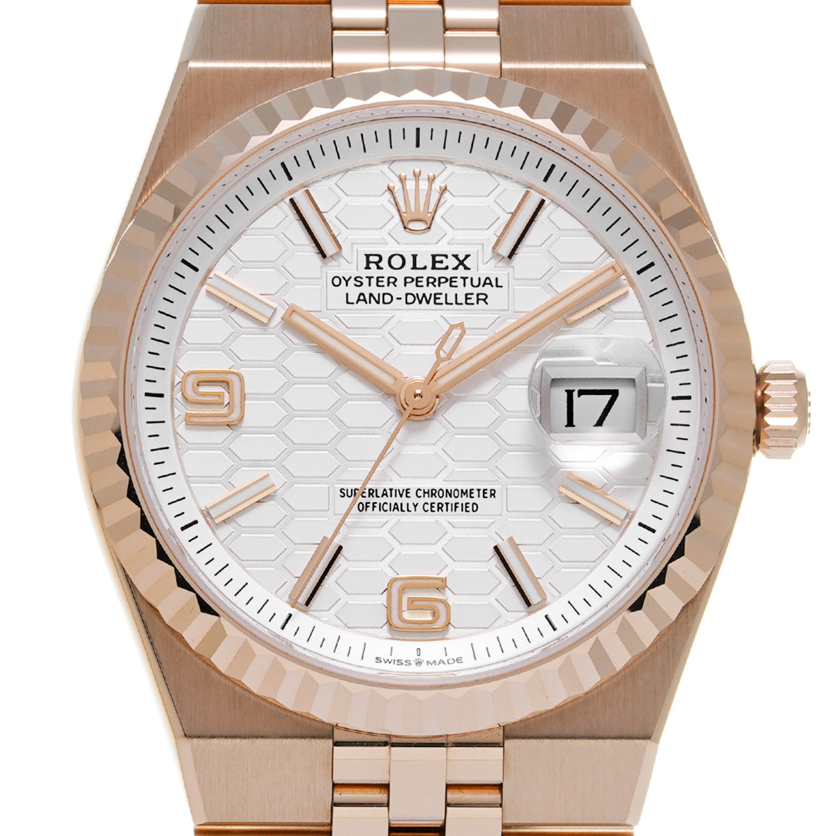 127235 LAND DOUBLER 36 Random Serial Silver ROLEX Men's [Pre-Owned].