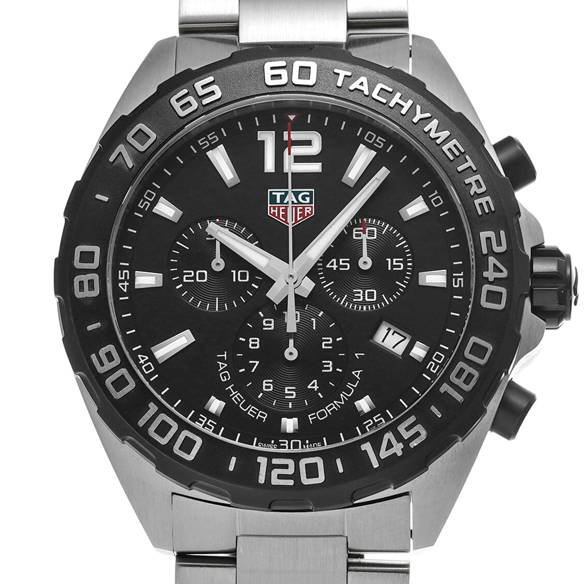 Formula 1 Quartz Chronograph CAZ1010.BA0842 Black TAG HEUER Men's [Pre-Owned].