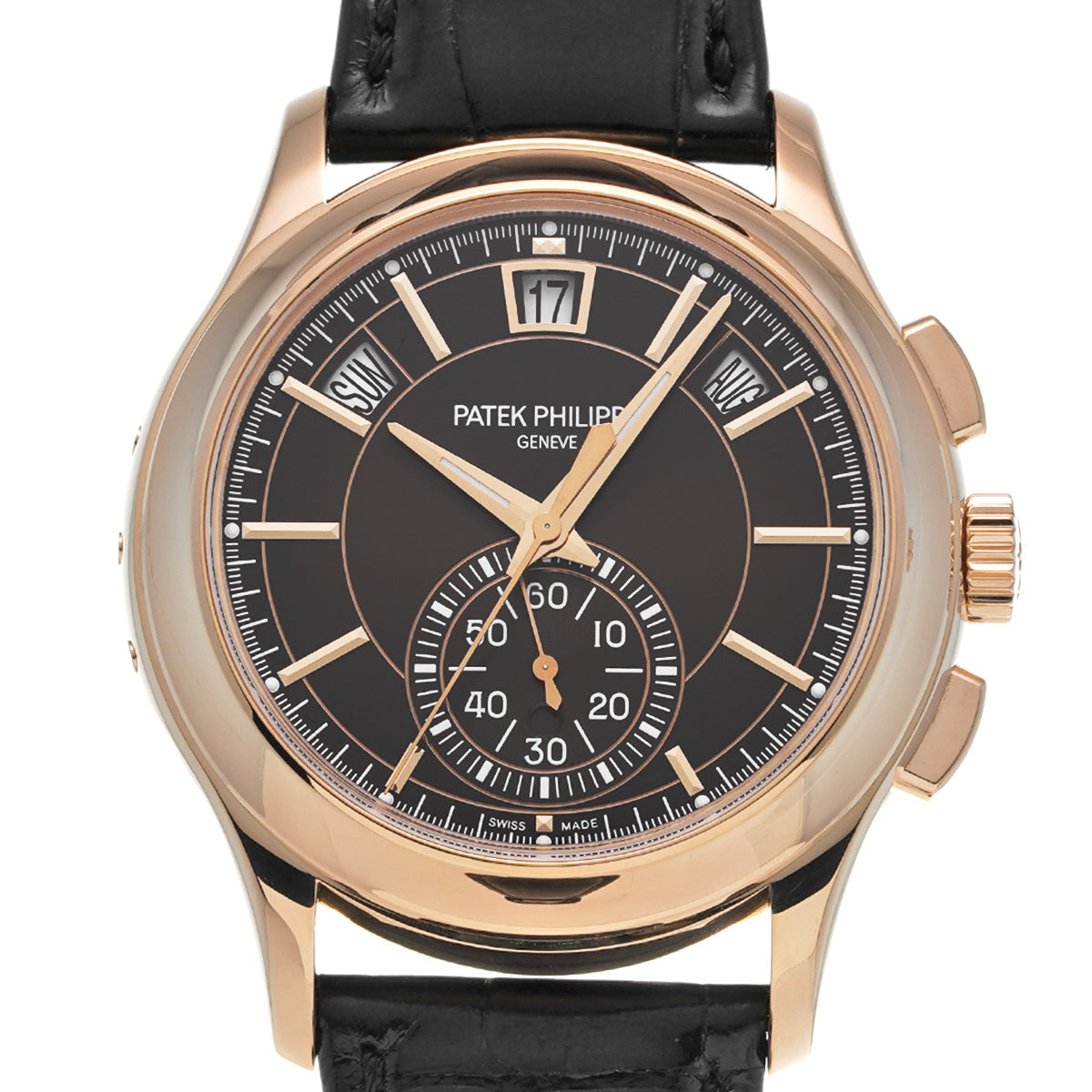Complication Annual Calendar Flyback Chronograph 5905R-001 Brown Soleil/Black Gradient PATEK PHILIPPE Men's [Pre-Owned]