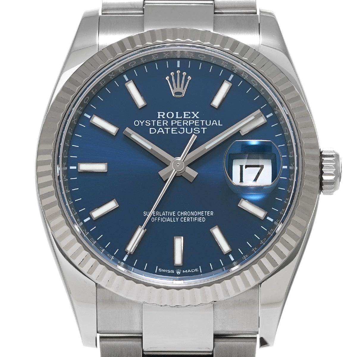 Datejust 36 126234 Random Serial Blue ROLEX Men's [Pre-Owned].