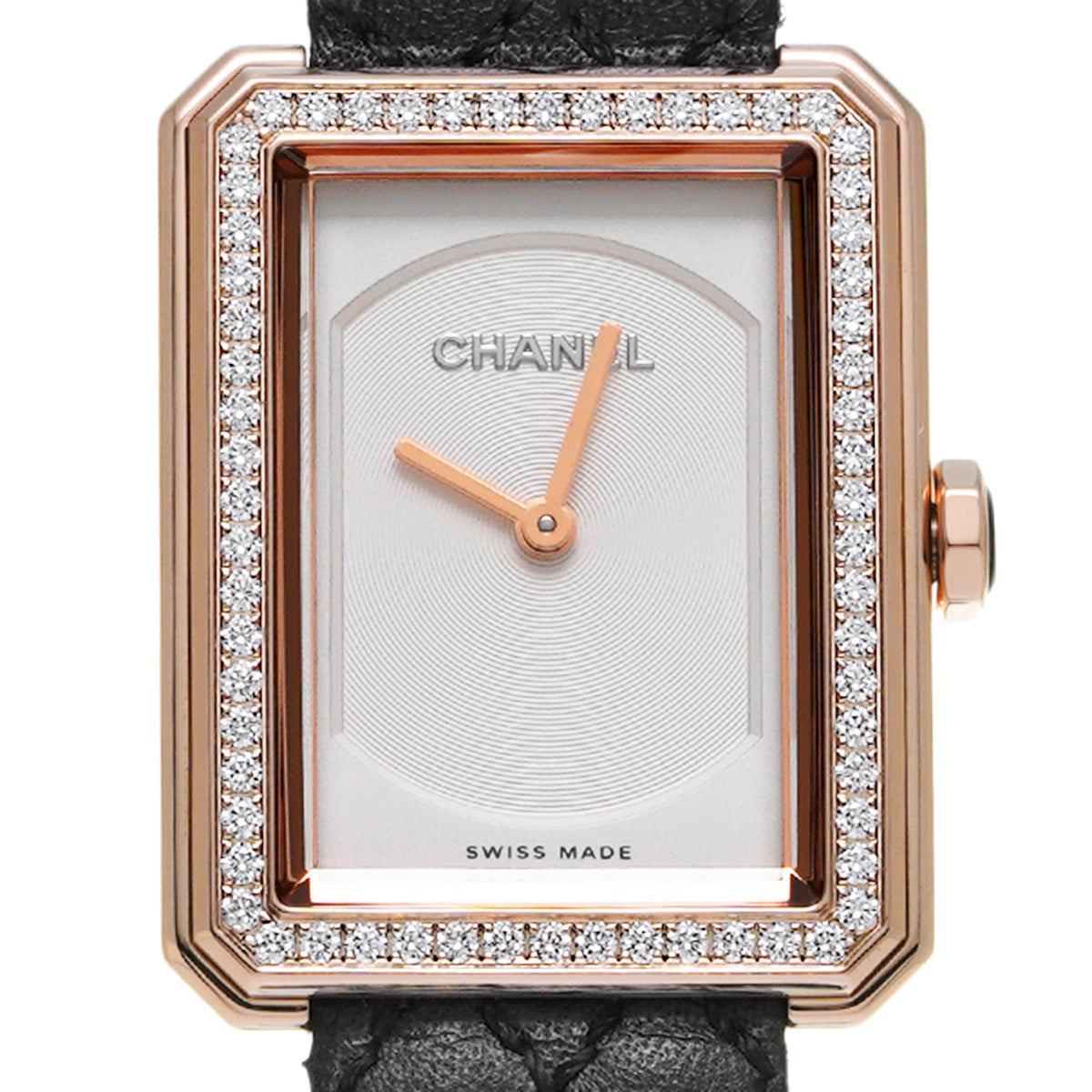 Boyfriend H6590 White CHANEL Ladies [Pre-owned].
