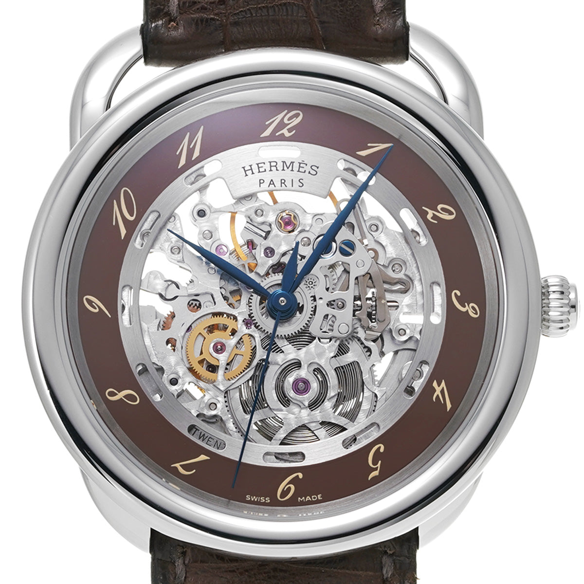 Arceau Skeleton AR6.710a Skeleton HERMES Men's [Pre-owned].