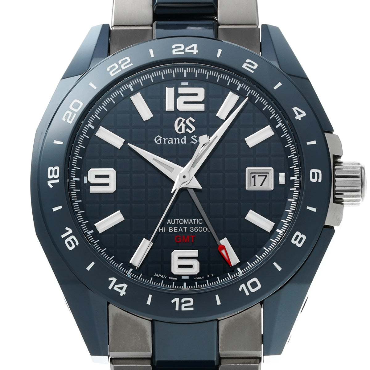 Sports Collection Mechanical High Beat 36000 GMT SBGJ233 Blue Grand Seiko Men's [Pre-Owned].