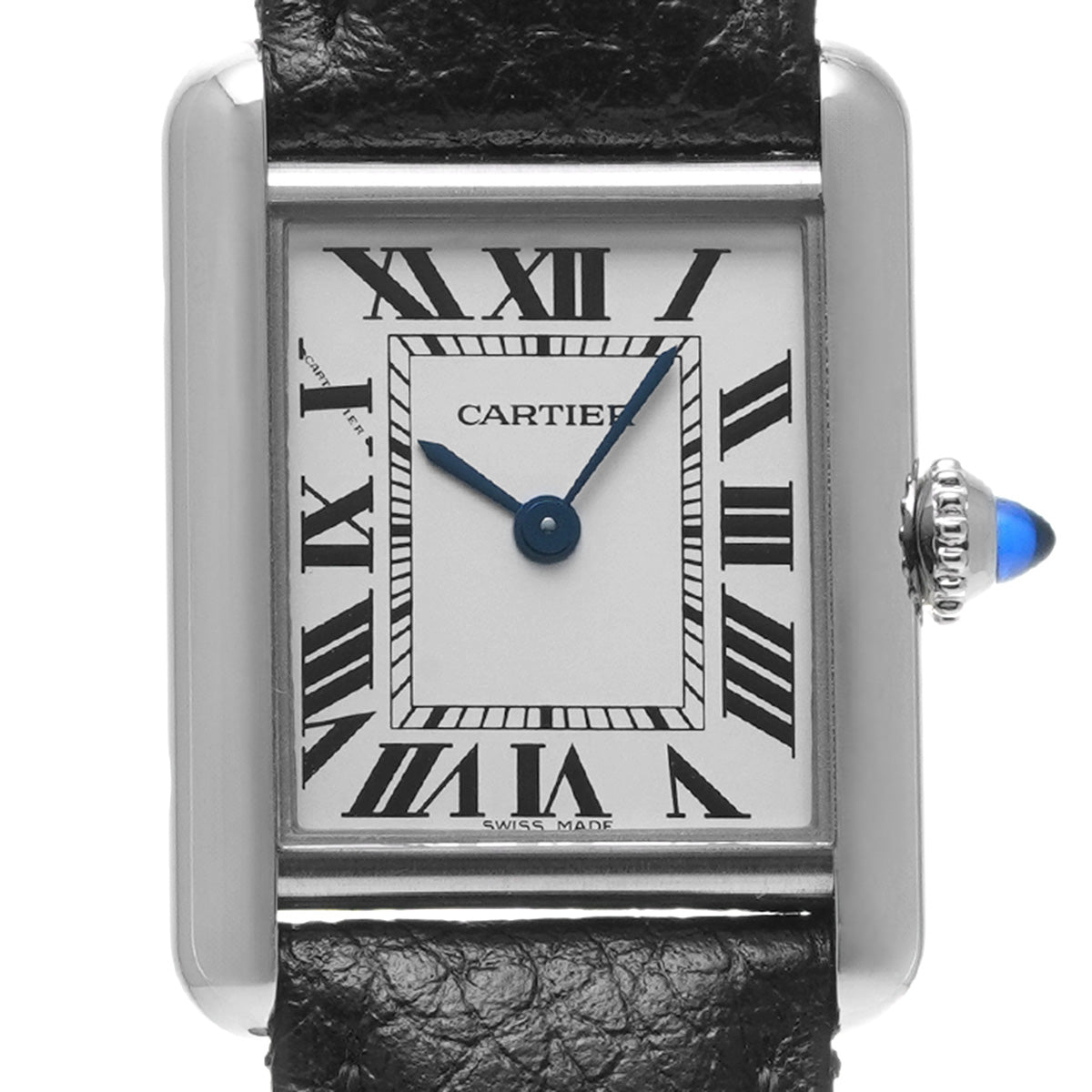 Tank Must SM WSTA0042 Silver CARTIER Ladies [Pre-owned]