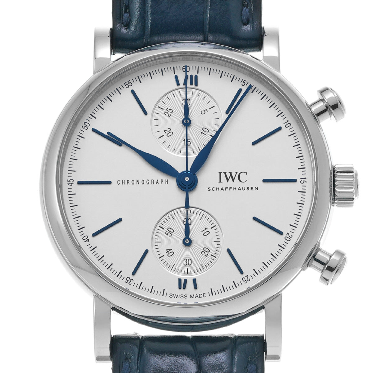 IW391407 Portofino Chronograph 39 White IWC Men's [Pre-Owned]