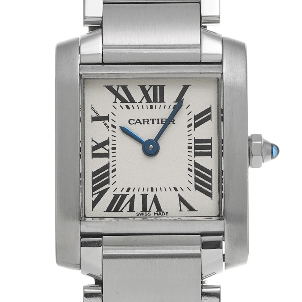 Tank Francaise SM W51008Q3 Silver CARTIER Ladies [Pre-owned]
