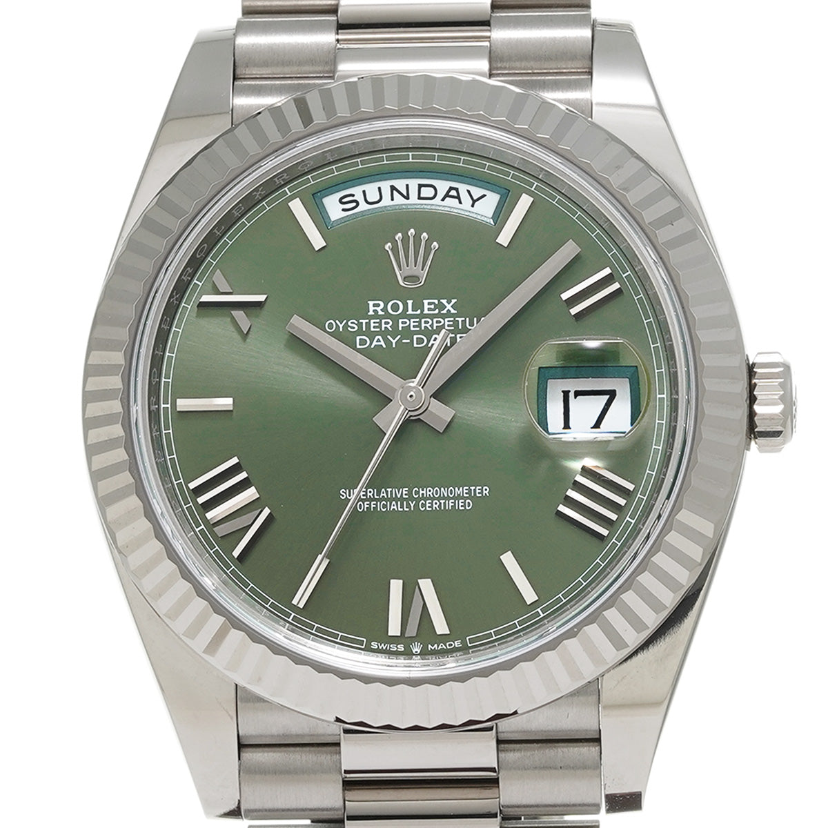 Day Date 40 228239 Random Serial Olive Green ROLEX Men's [Pre-owned].