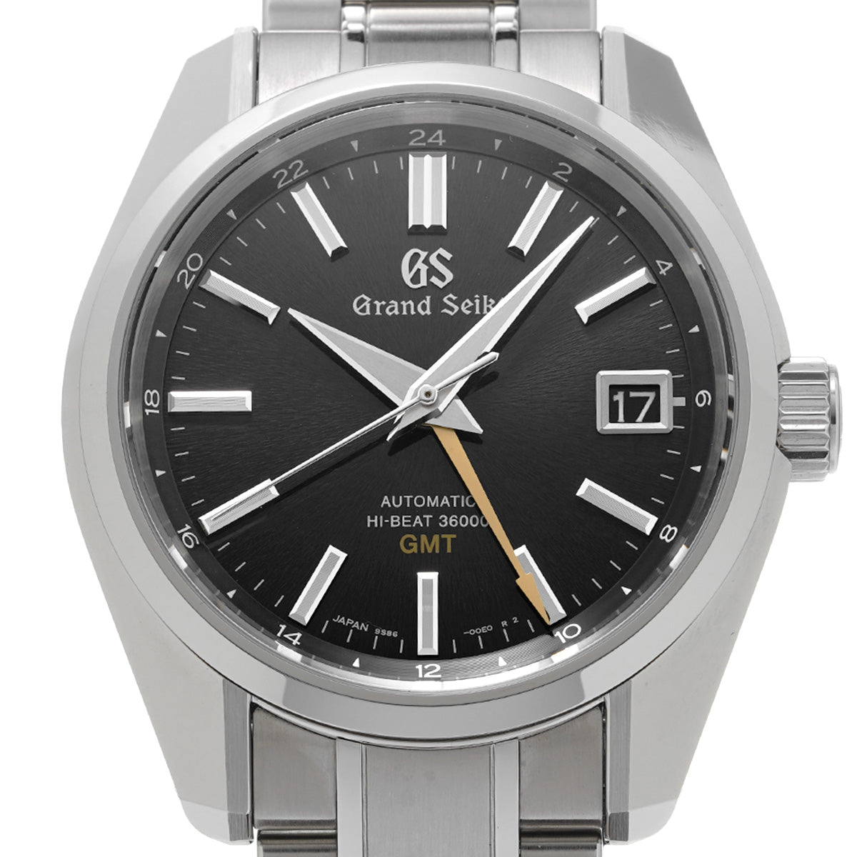 Heritage Collection Mechanical High Beat 36000 GMT SBGJ265 Black Grand Seiko Men's [Pre-Owned].