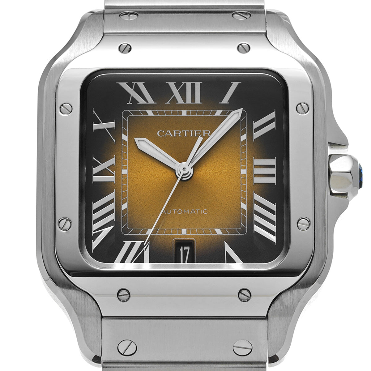 Santos de Cartier WSSA0064 Brown CARTIER Men's [Pre-owned].