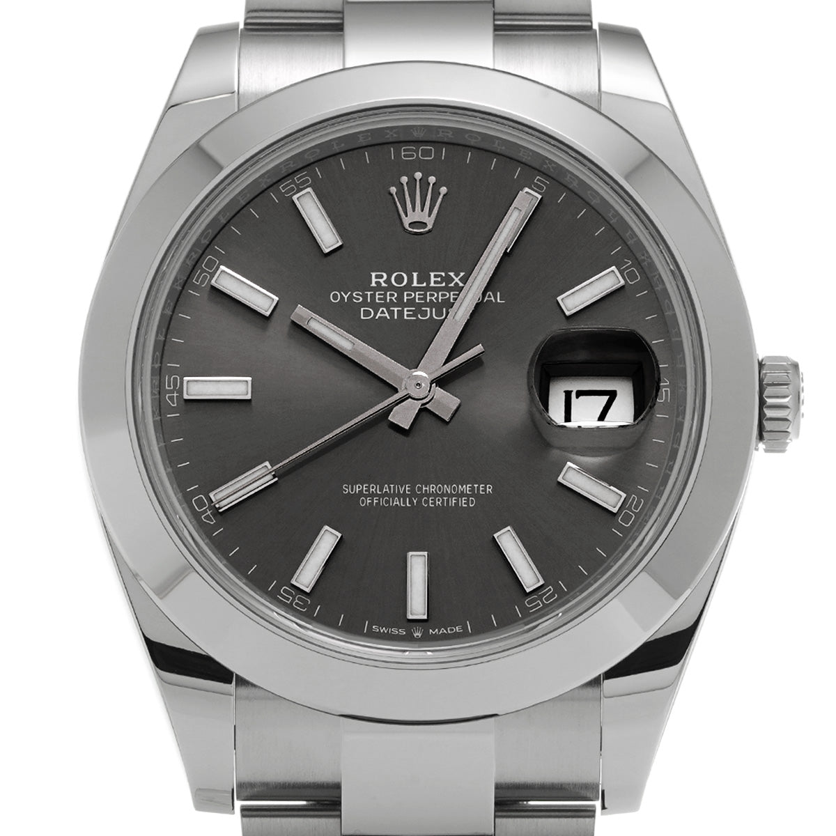 126300 Datejust 41 Random Serial Gray ROLEX Men's [Pre-Owned].