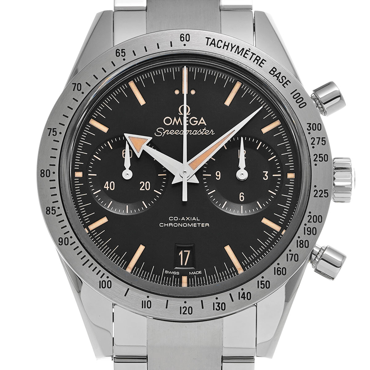 Speedmaster '57 Co-Axial 331.10.42.51.01.002 Black OMEGA Men's [pre-owned].