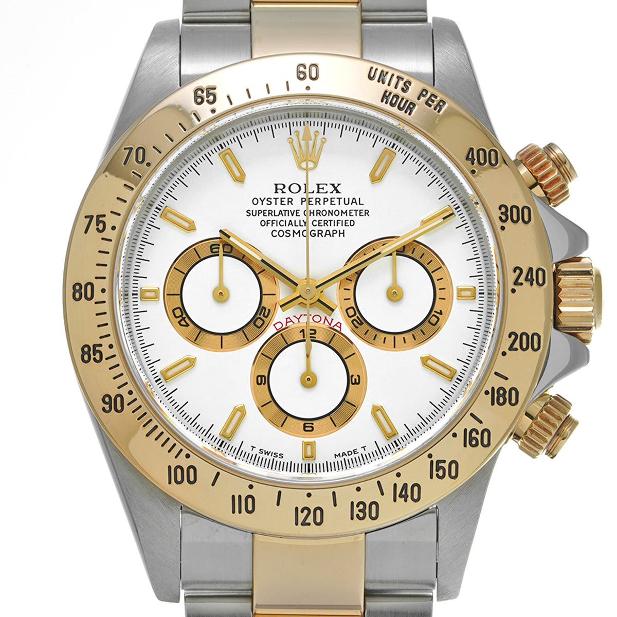 Cosmograph Daytona 16523 A (manufactured circa 1999) White ROLEX Men's [Pre-Owned].